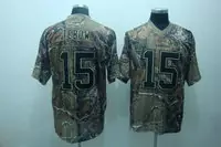 mustang-no-15 nfl camouflage t-shirt tebow